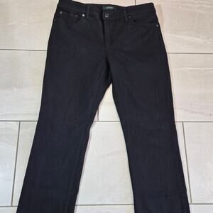 Ralph Lauren Woman's Black Jeans Size 12